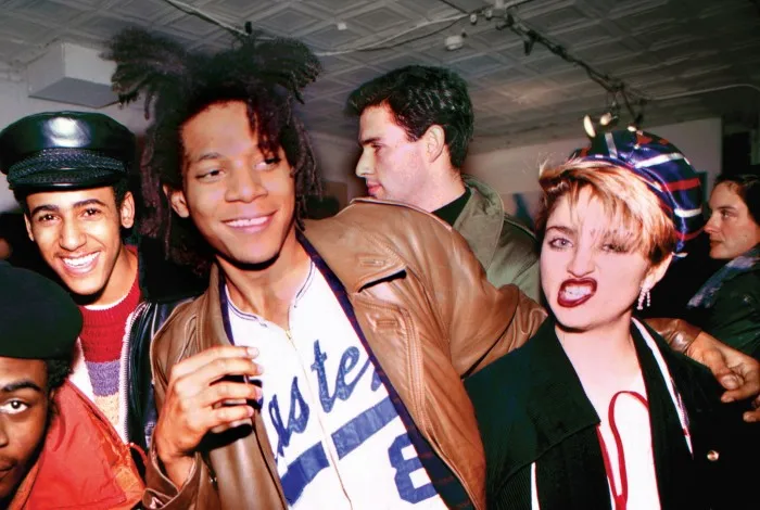 Basquiat with Madonna in 1983