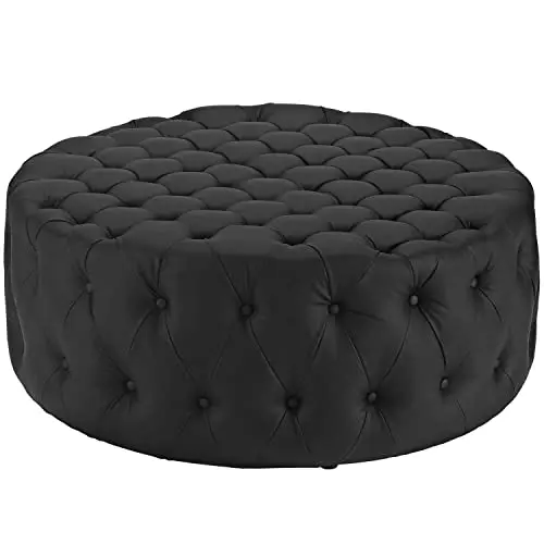 Modway Amour Leather Ottoman