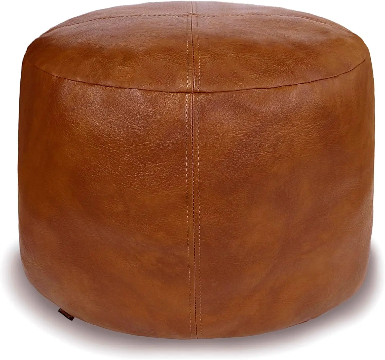 Thgonwid Leather Ottoman