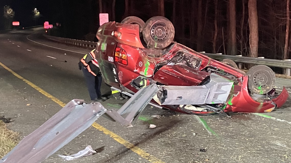 19-year-old woman dies after car crash on I-664 S in Chesapeake