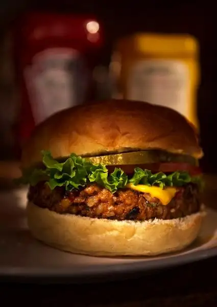 The house-made Veggie ParkBurger at Park Burger on Thursday, January, 5, 2012. It goes for $6.75 at the eatery at 1890 S. Pearl Street in Denver. Cyrus McCrimmon, The Denver Post