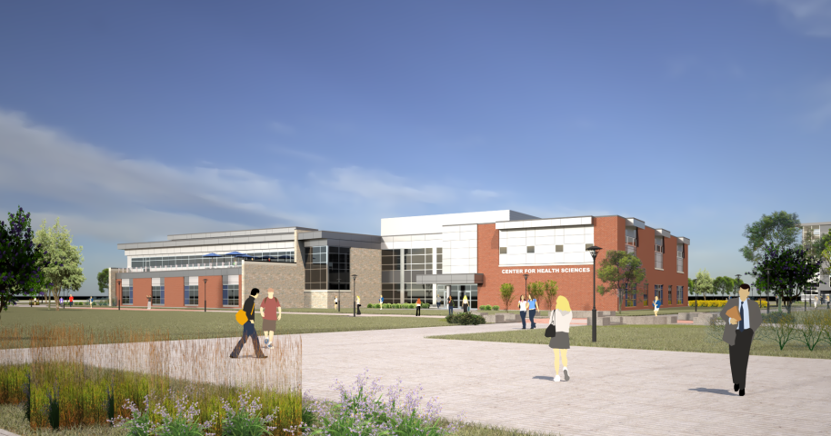 VU breaks ground on new health science education center