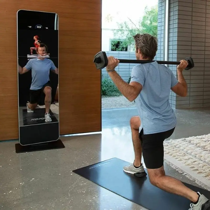 The All-In-One Trainer: Proform Vue! It’s A Mirror, A TV, And A Personal Coach!