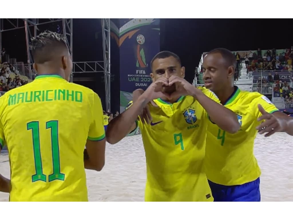 Brasil x México na Copa do Mundo de Futebol de Areia: veja horário e onde assistir