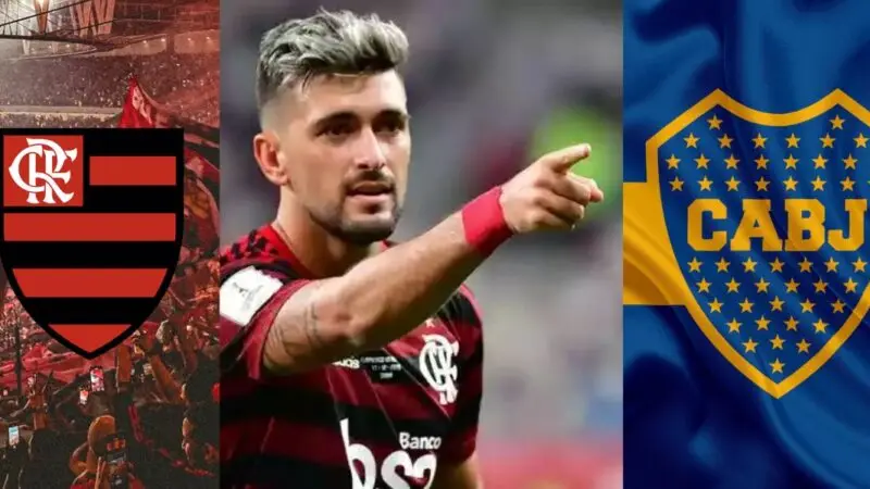 Arrascaeta já disse sim: Boca Juniors volta a atacar no Brasil para contratar o melhor jogador do Flamengo -Montagem Tv Foco