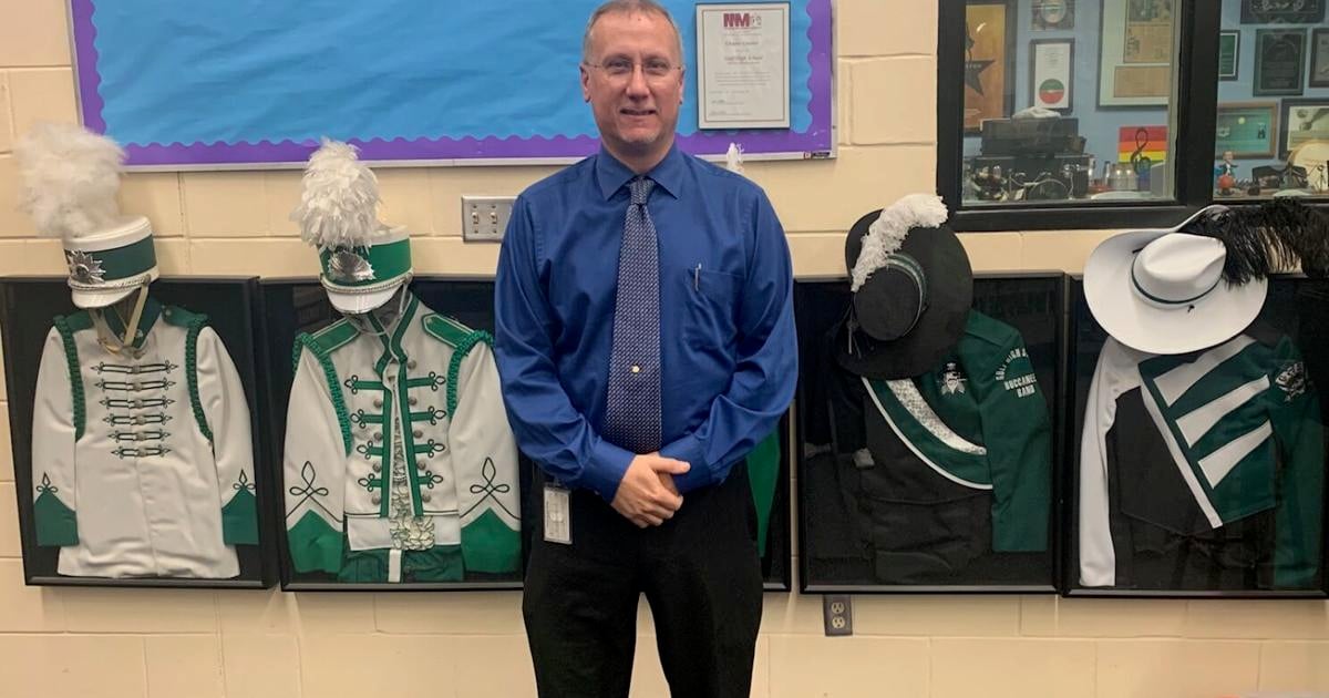 The Music Man: Rutherford is Gulf High Teacher of the Year, county finalist