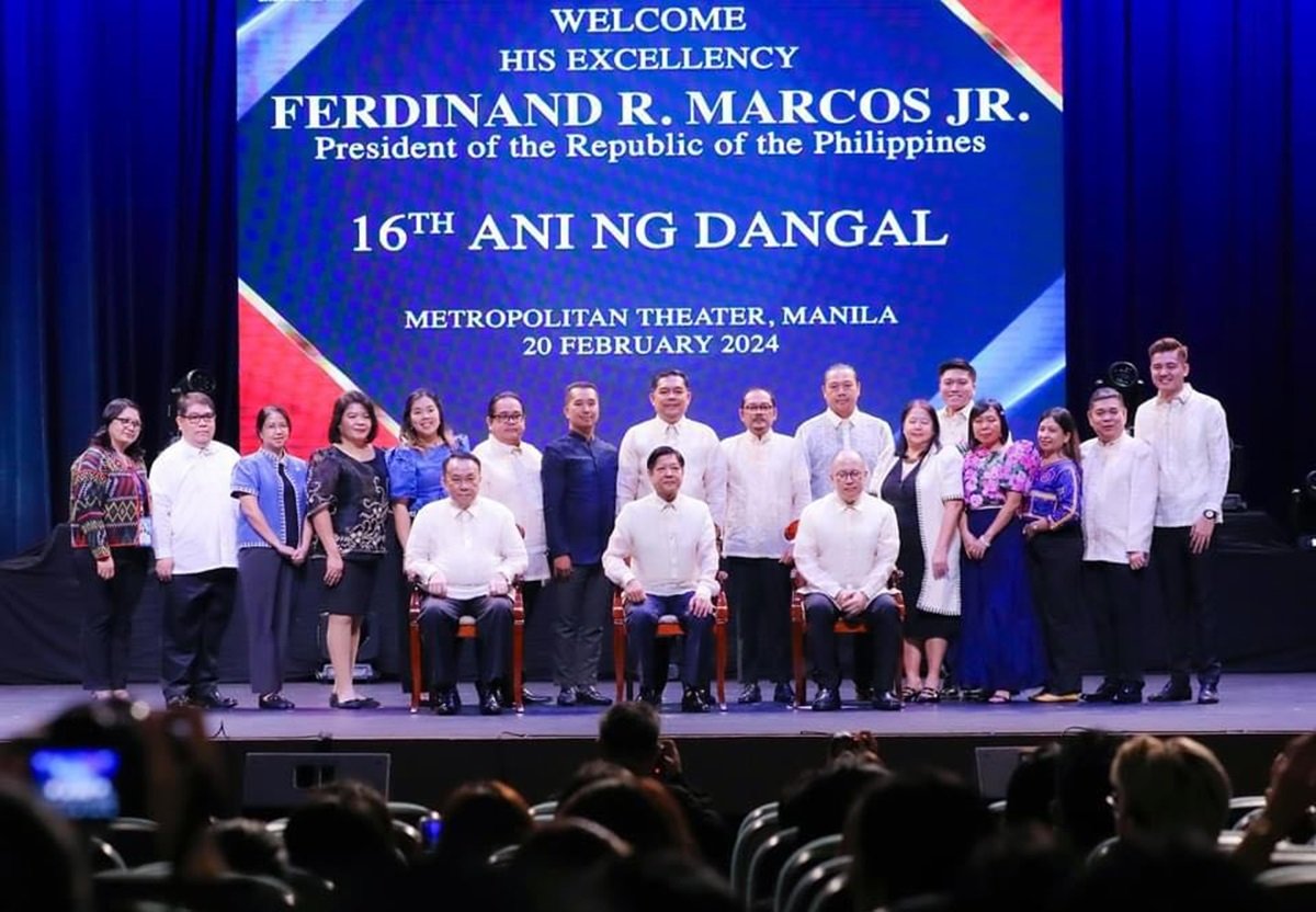 Marcos champions Filipino talent at Ani ng Dangal, vows supportive environment for artists