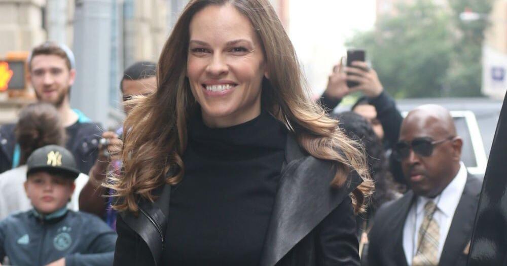 Motherhood is a gift, says Hilary Swank