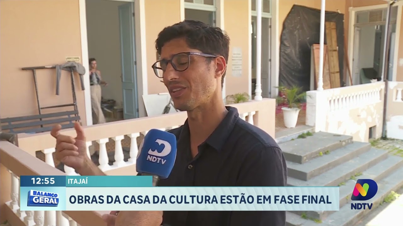 Obras da Casa da Cultura estão em fase final