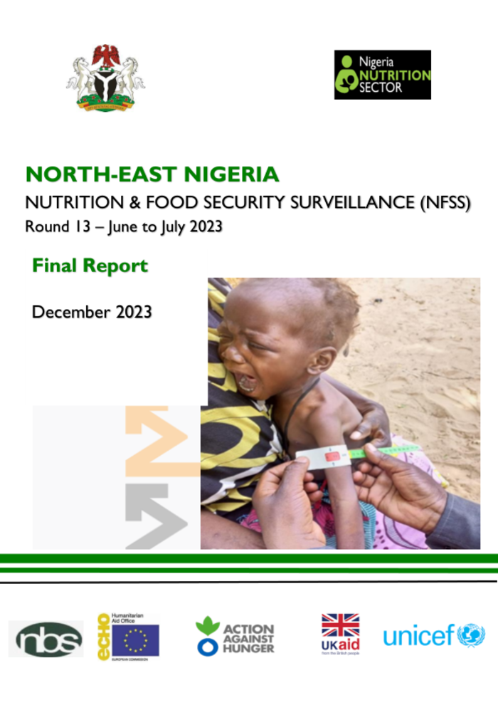 North-East Nigeria Nutrition & Food Security Surveillance (NFSS), Round 13 – June to July 2023, Final Report (December 2023)