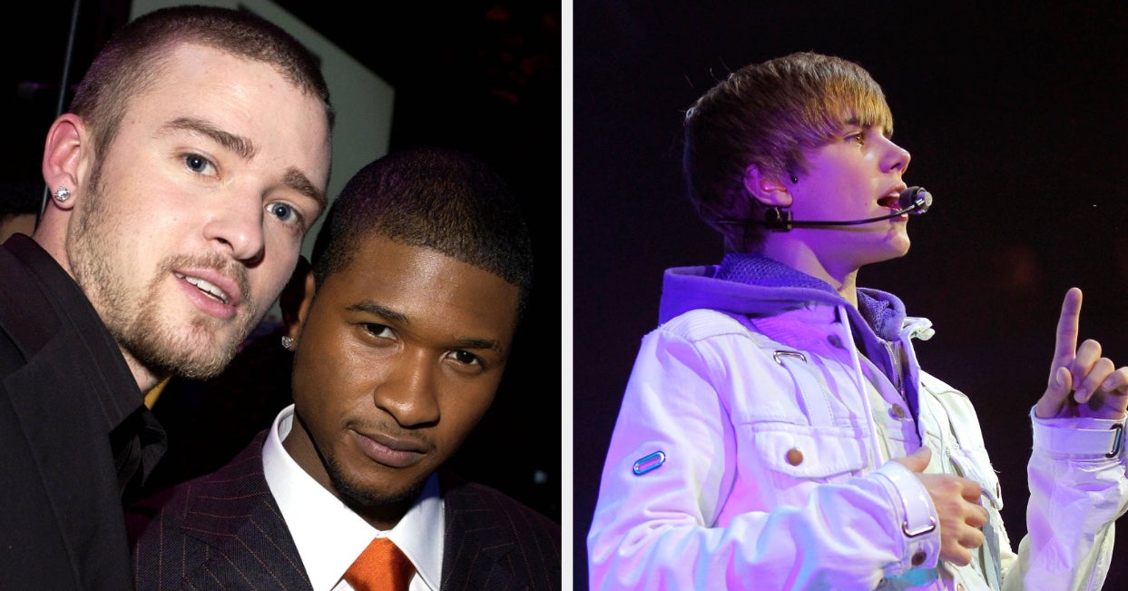 Usher Recalled Battling Justin Timberlake In A “Bidding War” To Sign Justin Bieber Back In 2008