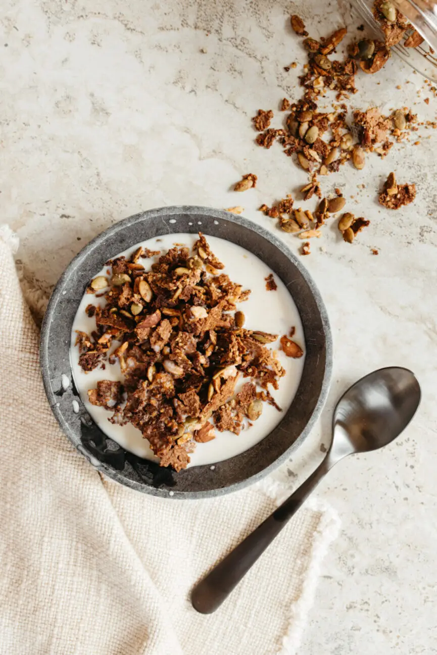 Grain-free granola - high protein breakfast