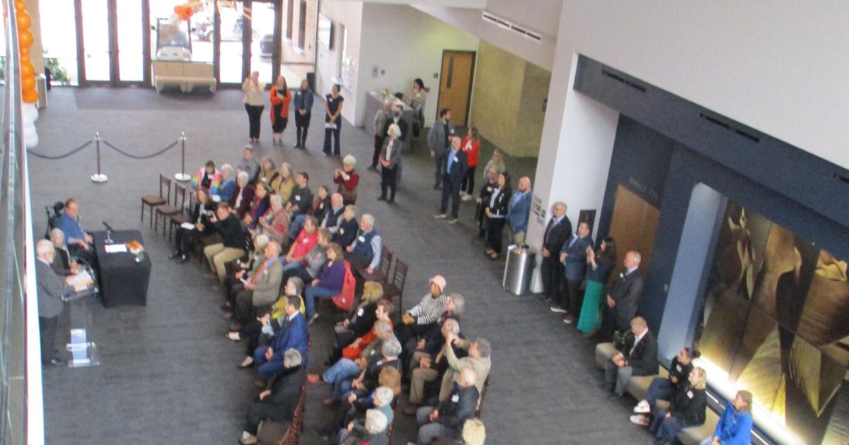 Atrium named for Dana Nicolay at SHSU