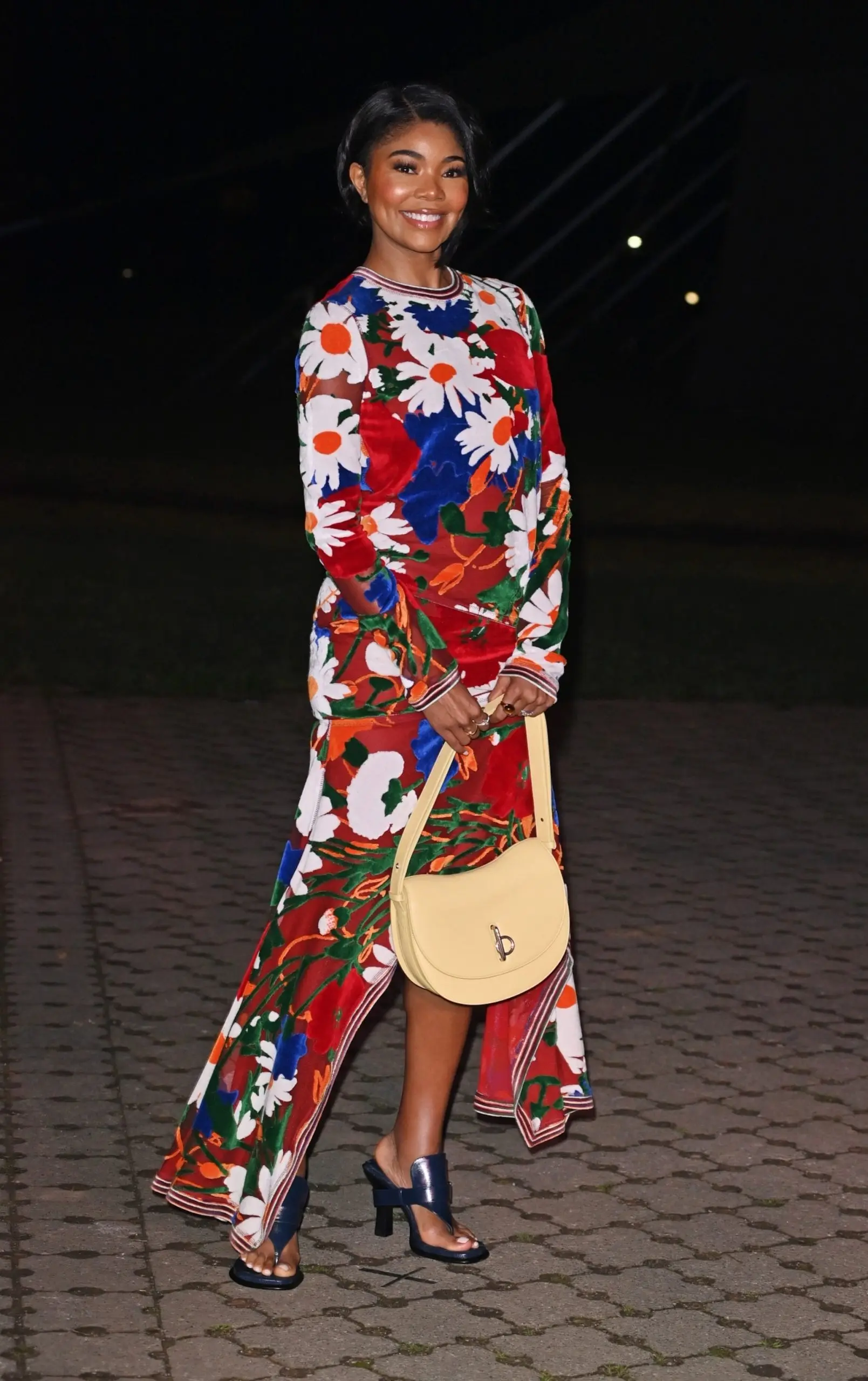 PHOTO: Gabrielle Union attends the Burberry Winter 2024 show during London Fashion Week on Feb. 19, 2024 in London.