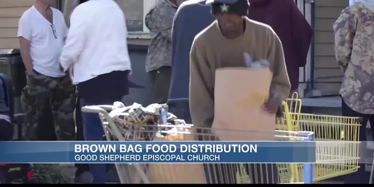 Lake Charles church hands out food bags to those in need