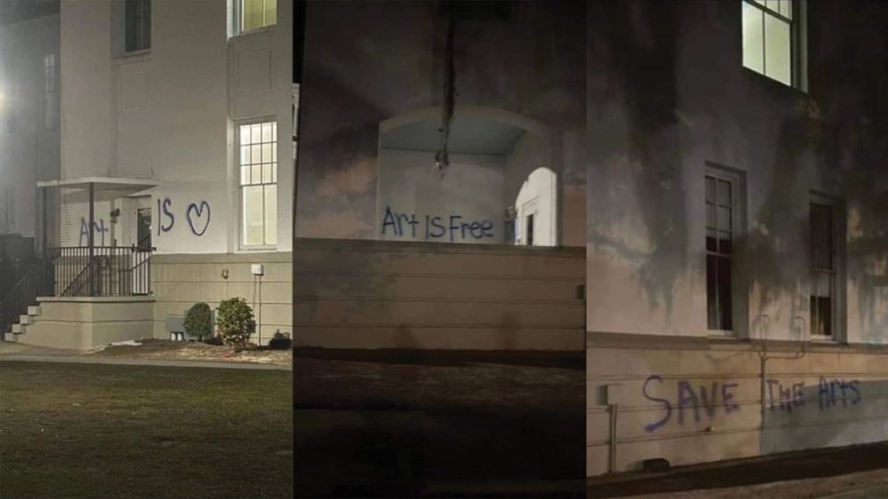 SSU building vandalized after protest over performing arts program