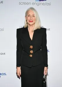 Helen Mirren at the 37th Annual American Cinematheque Awards Honoring Helen Mirren held at The Beverly Hilton on February 15, 2024 in Beverly Hills, California. (Photo by Michael Buckner/Variety via Getty Images)