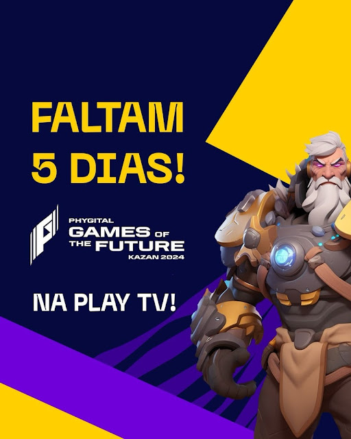 PlayTV anuncia a transmissão do ‘Games of the Future 2024’