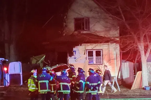 Car Crashed into St. Cloud House, Caught Fire Tuesday