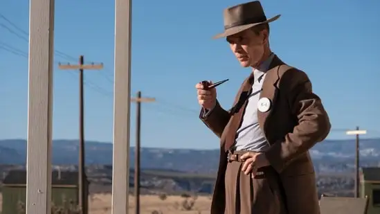 Cillian Murphy in a still from Oppenheimer(AP)