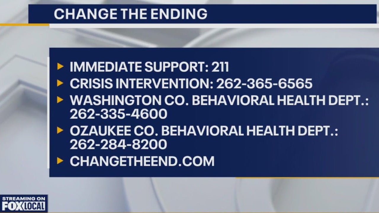 ‘Change the Ending’ campaign; mental health, addiction resources