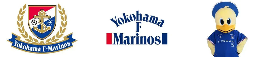 Yokohama F-Marinos [yokorrama êfu marínossu] - Província: Kanagawa - Cidade: Yokohama - Mascote: Marinos-kun — Foto: Futebol no Japão