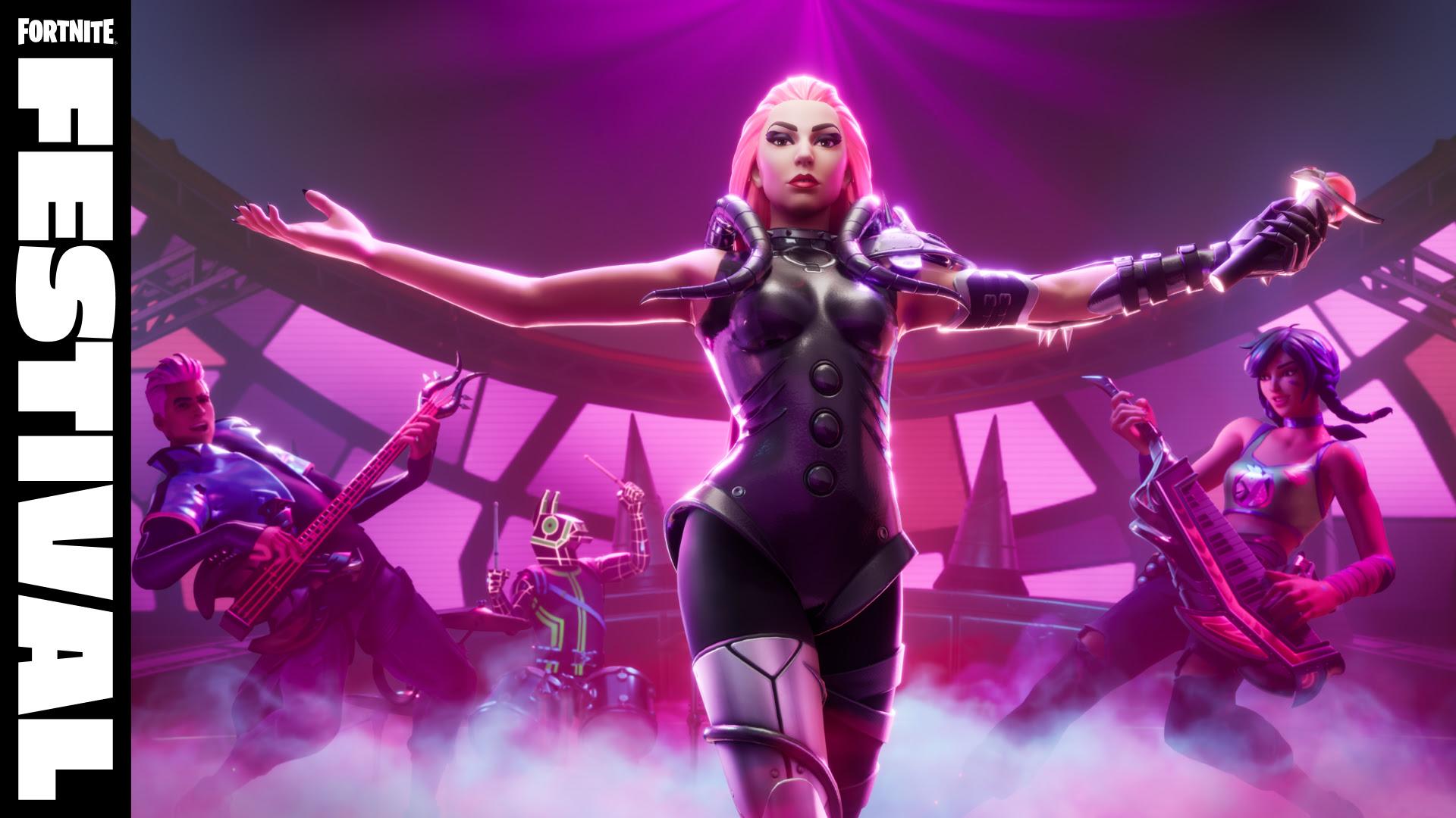 Epic Games anuncia Lady Gaga como ícone da 2ª temporada do Fortnite Festival