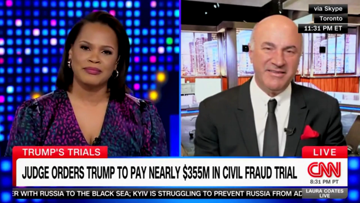 Shark Tank’s Kevin O’Leary argues with CNN host in battle over Trump’s finances: ‘What fraud?’