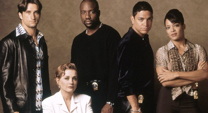 Jonathan LaPaglia, Patti D'Arbanville, Malik Yoba, Michael DeLorenzo, and Lauren Velez in New York Undercover