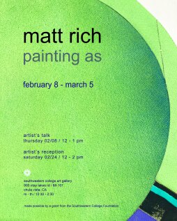 Matt Rich: ‘Painting As’