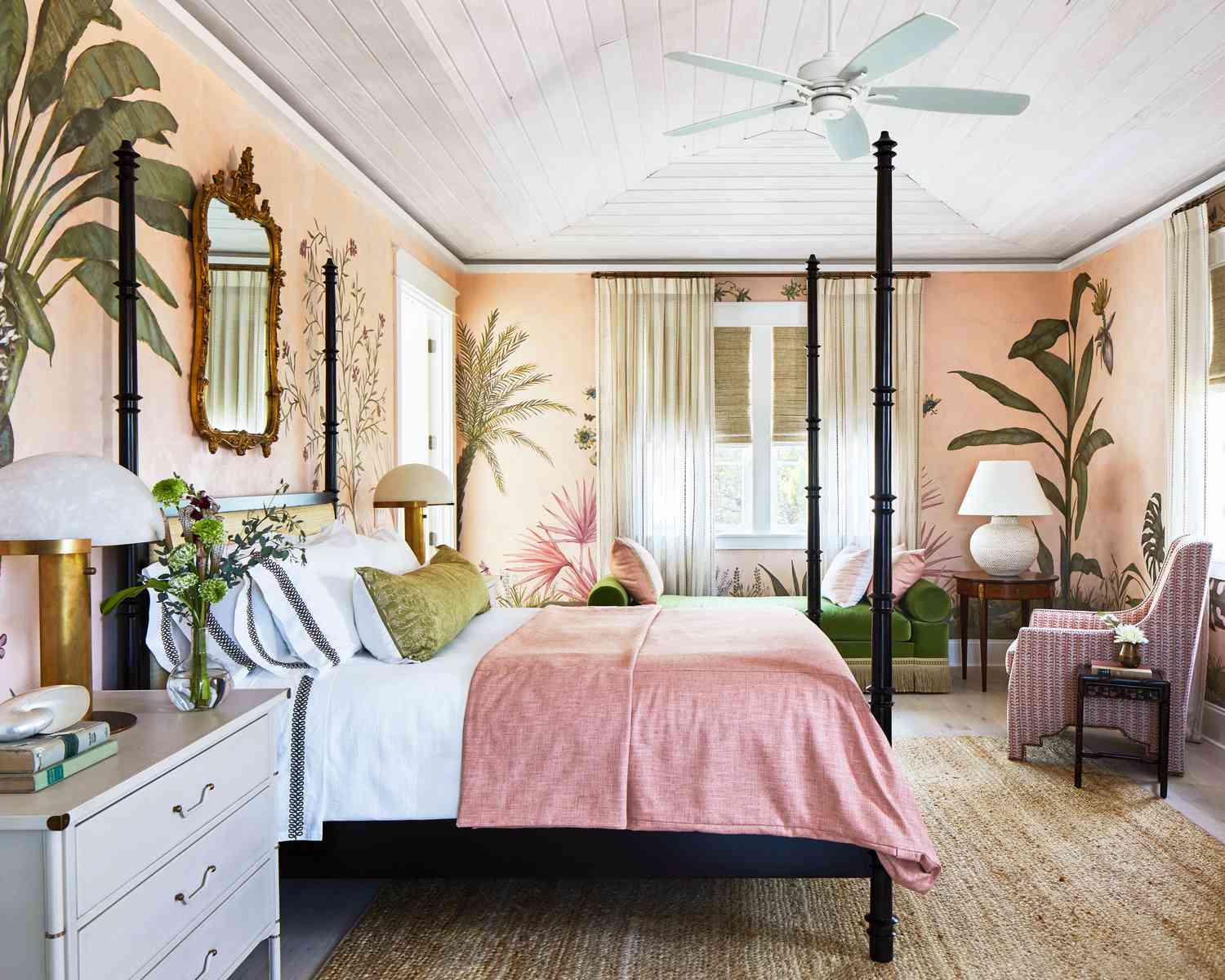 Step Inside! Tour An Inlet Beach, Florida, Home Filled With Cherished Antiques And Airy Color