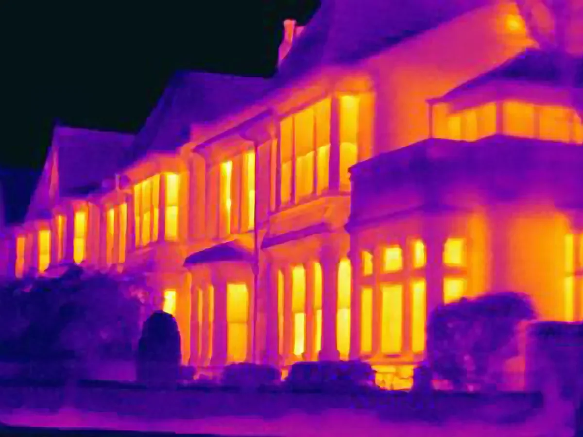 Infrared light reveals heat emanating from different sources, which makes it useful for deep-sky astronomy. Credit: Cultura RF/Joseph Giacomin/Getty Images