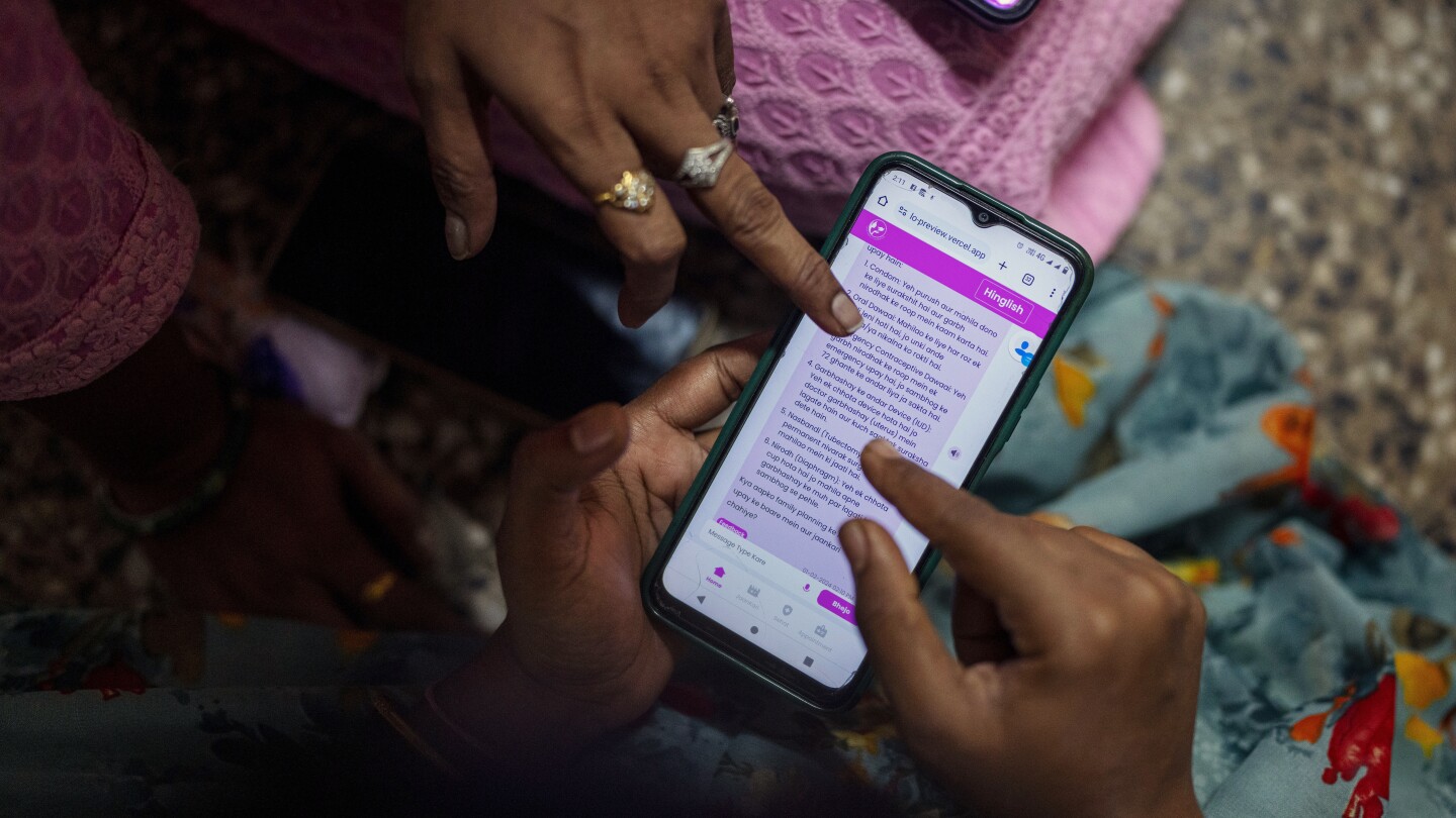 How AI health care chatbots learn from the questions of an Indian women’s organization