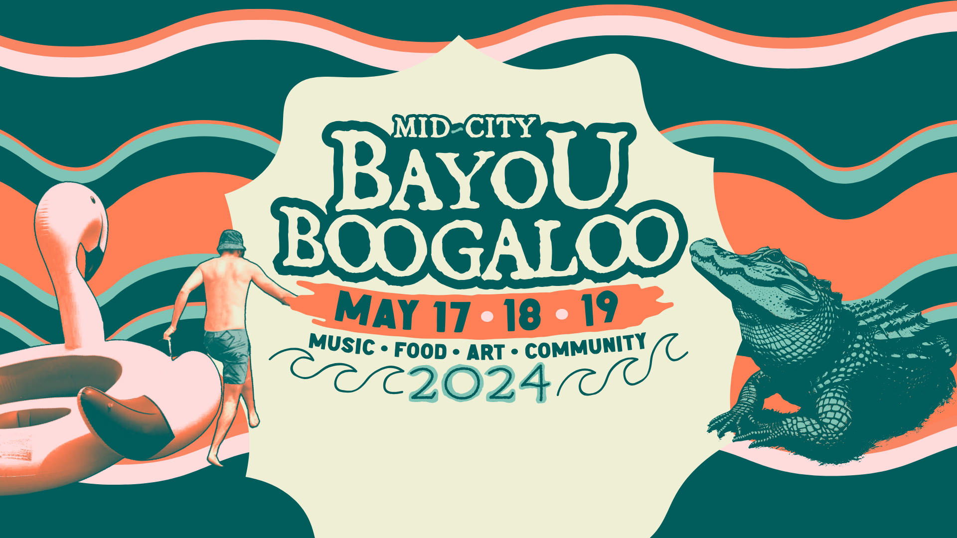 Mid-City Bayou Boogaloo Announces 2024 Music Line-Up