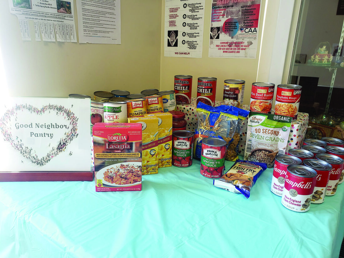 Wellsville library offering free food pantry