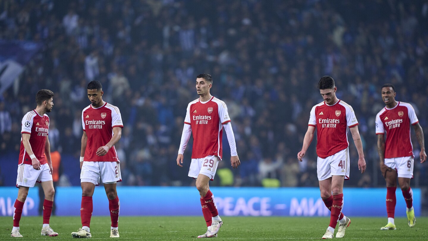 Arteta upset by Arsenal’s late loss in Porto — ‘If you cannot win it, don’t lose it’