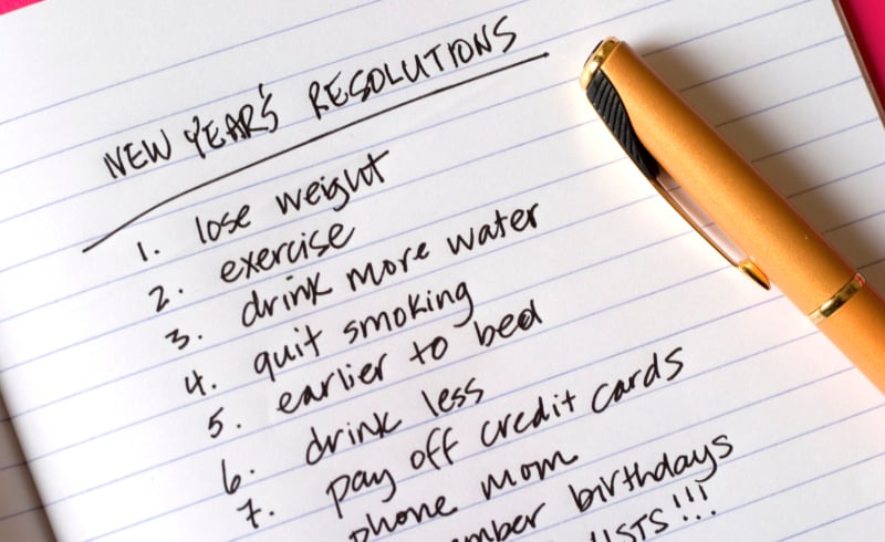 New Data Reveals the Most Popular New Year’s Resolutions – And Weight Loss Is the Main Goal