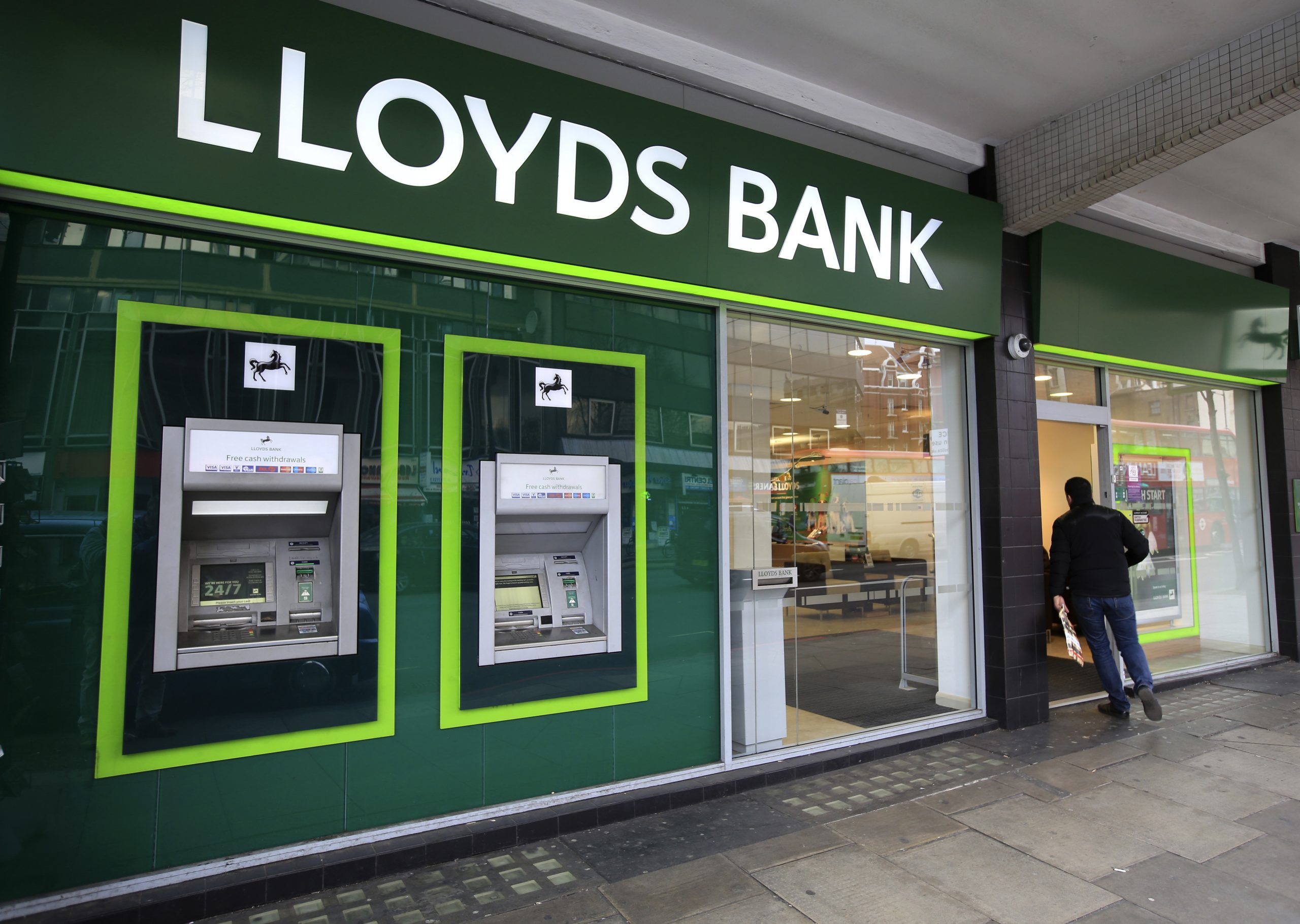 Lloyds profit rises despite murky UK outlook, motor finance charge