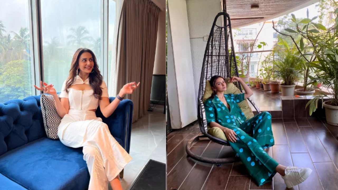 Take a look at actress Rakul Preet Singh's luxurious Bandra apartment. Pic Credit: (@rakulpreet) Instagram