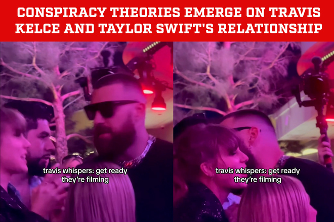 Conspiracy theories emerge on Travis Kelce and Taylor Swift’s relationship after TikTok video surfaces