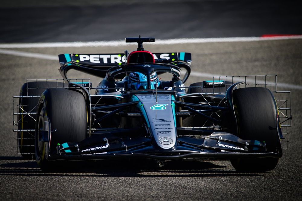 Russell says he can now attack corners with new Mercedes F1 car