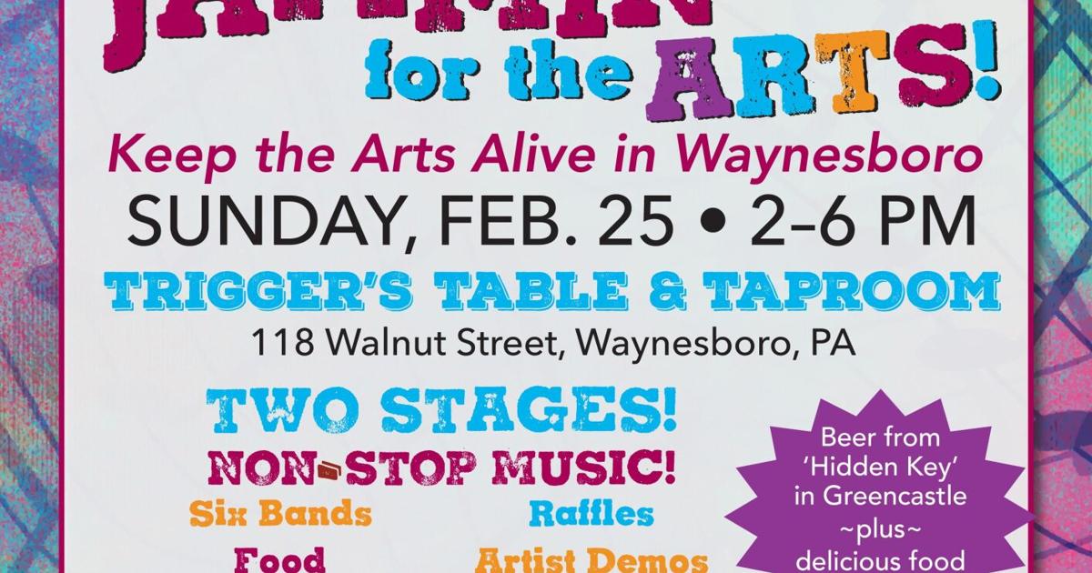 Jammin’ for the ARTS! Music Festival on February 25