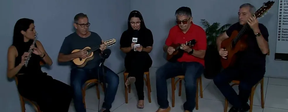 Grupo Regional Tira-Teima se apresenta nesta sexta-feira (23) em projeto de choro em São Luís — Foto: Reprodução/TV Mirante