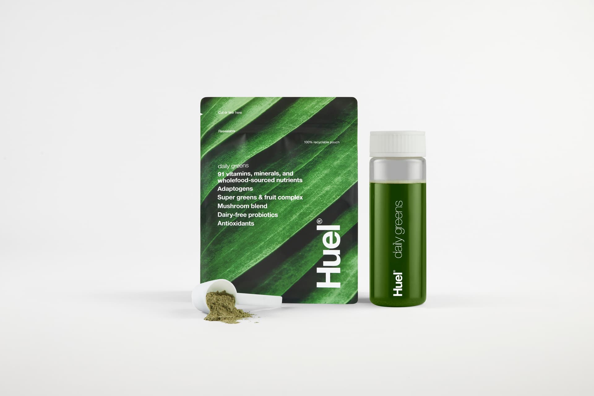 Huel modernizes its mission with its botanical ‘Daily Greens’ supplement