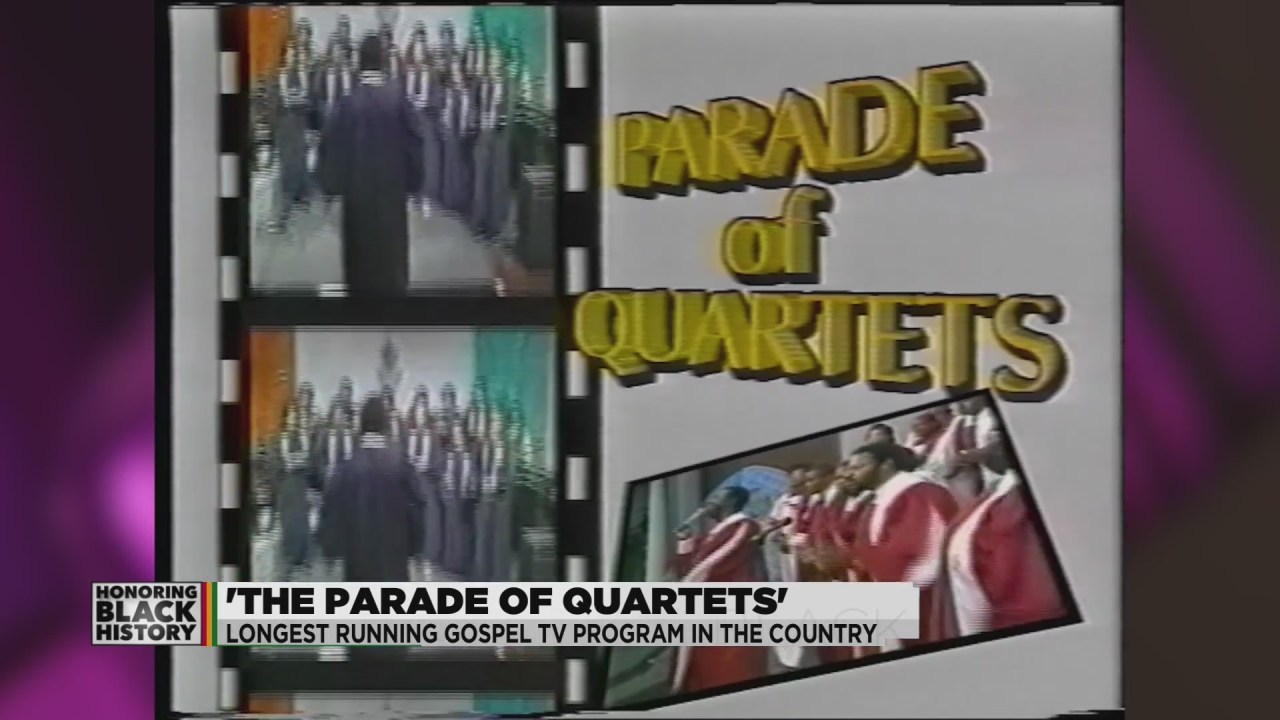 The Parade of Quartets, the longest running gospel television show in the country