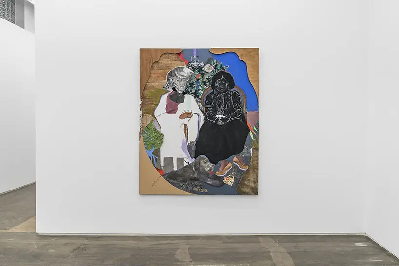 interview: artist david shrobe turns discarded materials into empowering portraits