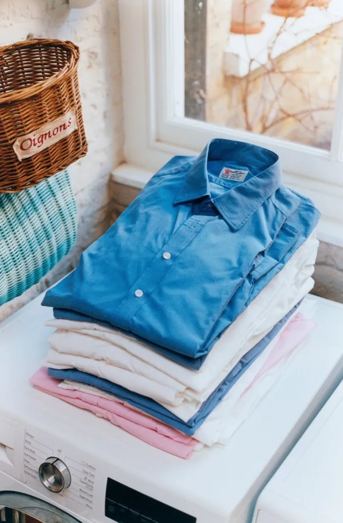 Some of Blake’s shirts from Turnbull & Asser