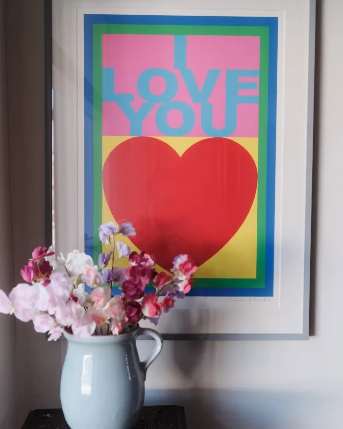 I Love You, 2008, a print by Blake