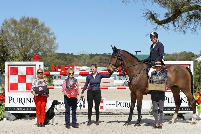 Andre Thieme Pilots Paule S to Win in $75,000 Purina Animal Nutrition Grand Prix – The Plaid Horse Magazine