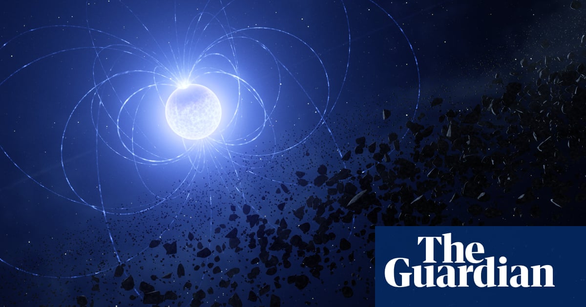 Astronomers spot white dwarf star with metallic ‘scar’